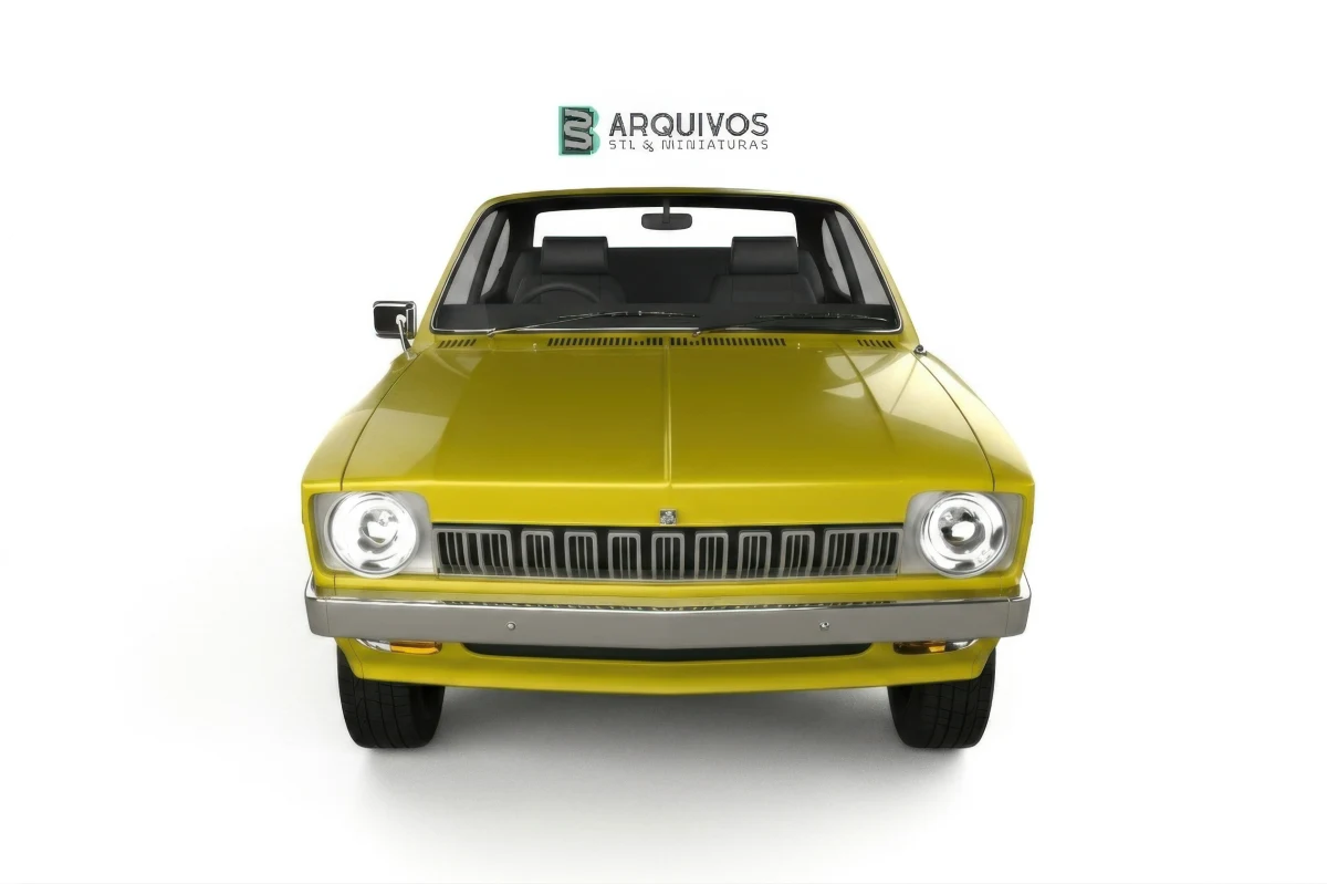 Modelo 3D STL - Holden Gemini coupe SL 1980 — foto 4